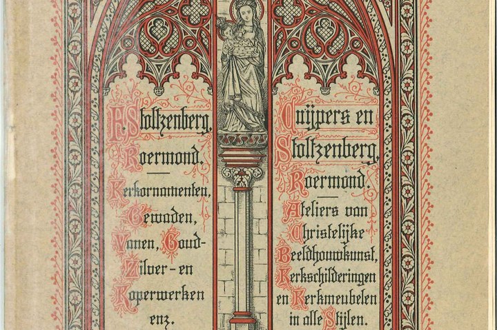 Catalogus van de Werkplaatsen Cuypers & Stoltzenberg uit 1890.