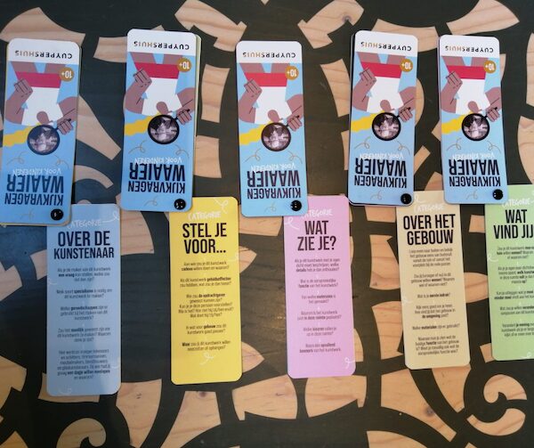 Foto van waaiers met kijkvragen