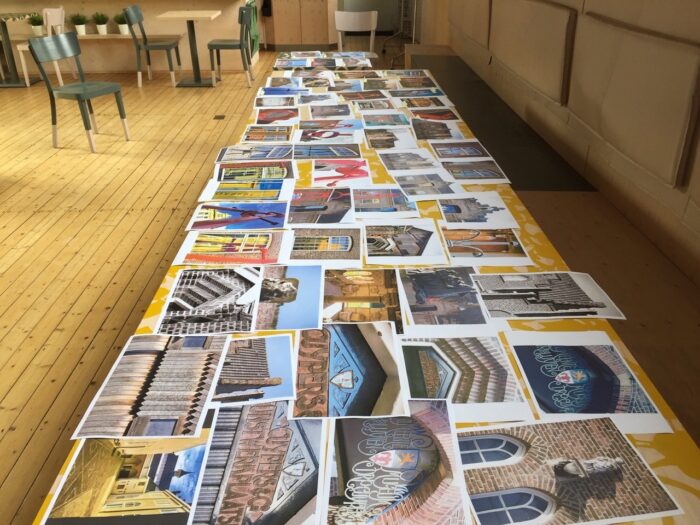 Foto van verschillende foto's die worden weergeven voor een fotowedstrijd