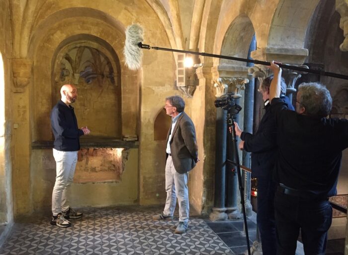 Foto van opname openingsfilm