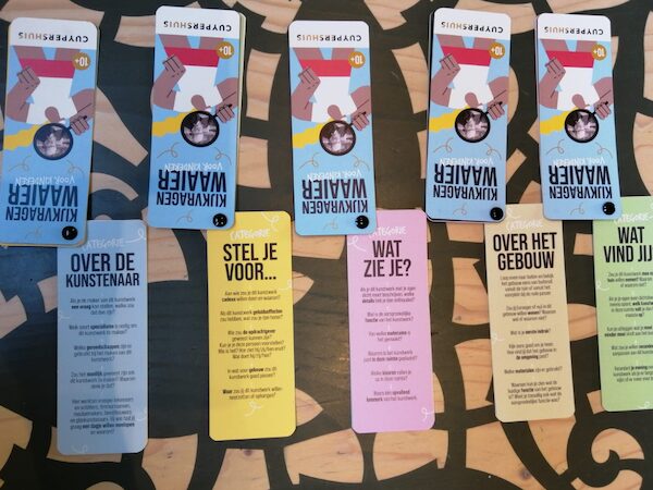 Foto van waaiers met kijkvragen