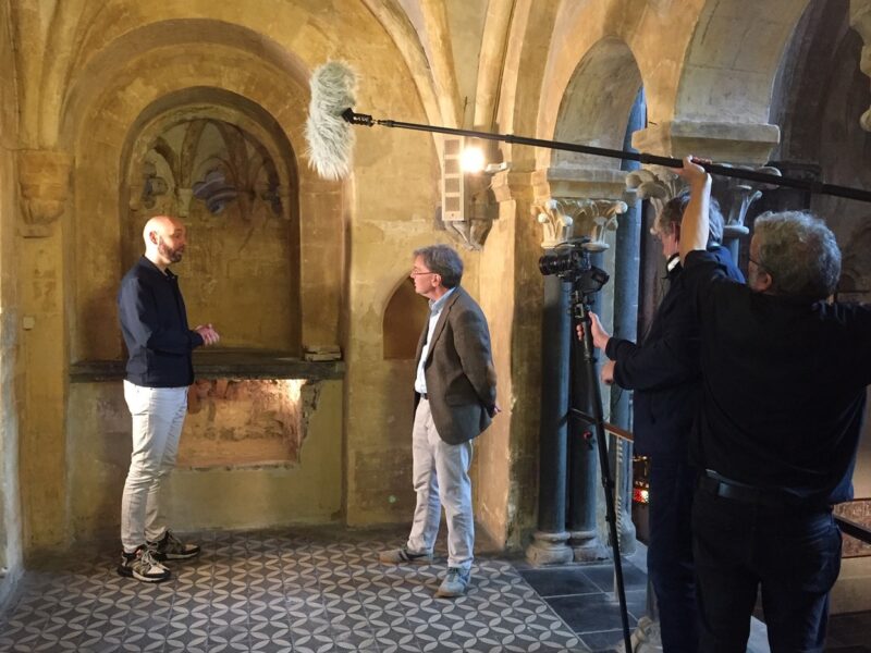 Foto van opname openingsfilm